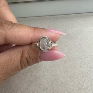 Moonstone Sterling Silver Ring